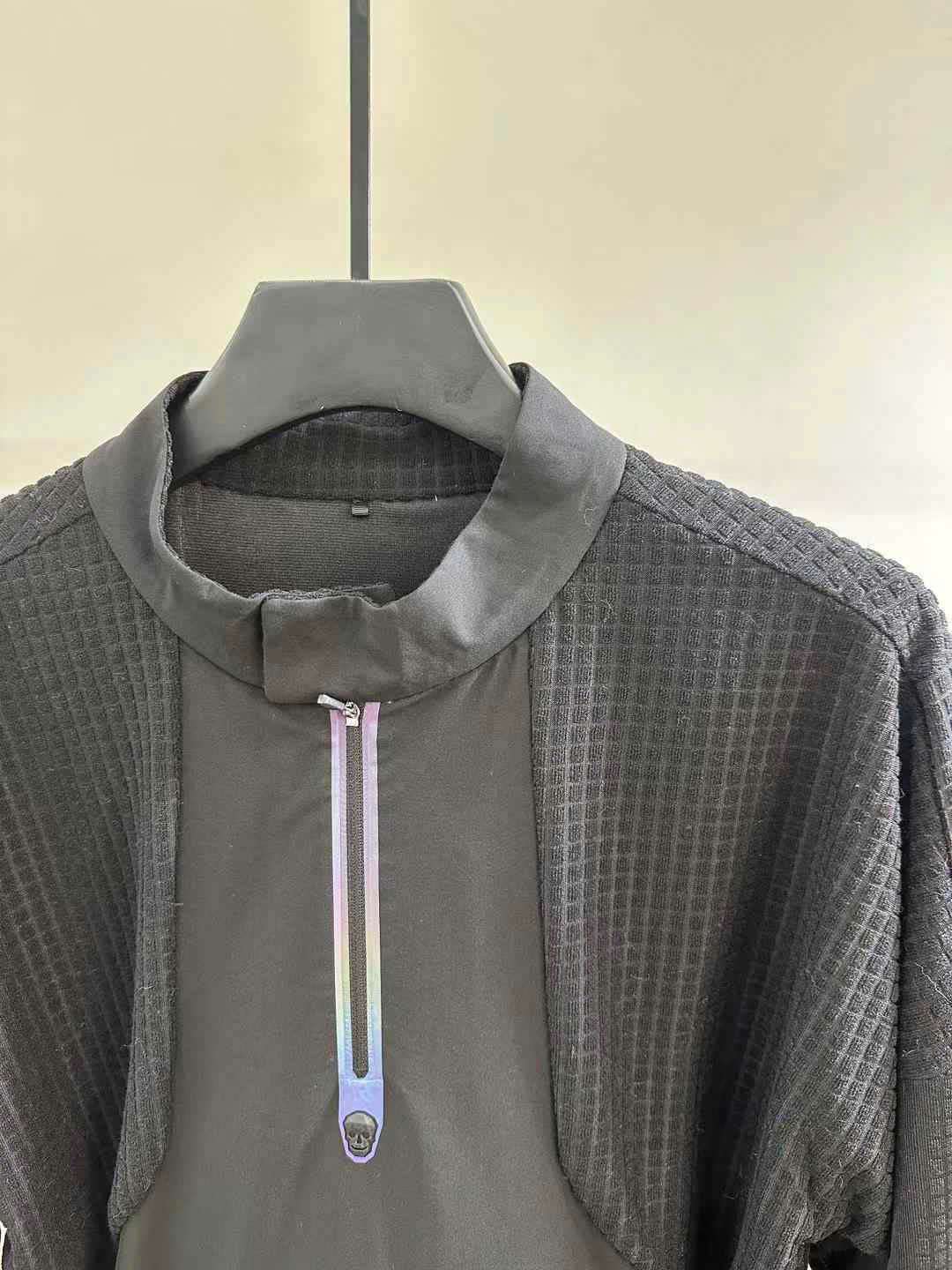 어메이징크리 하프 지퍼 남성 골프 상의 (2컬러)