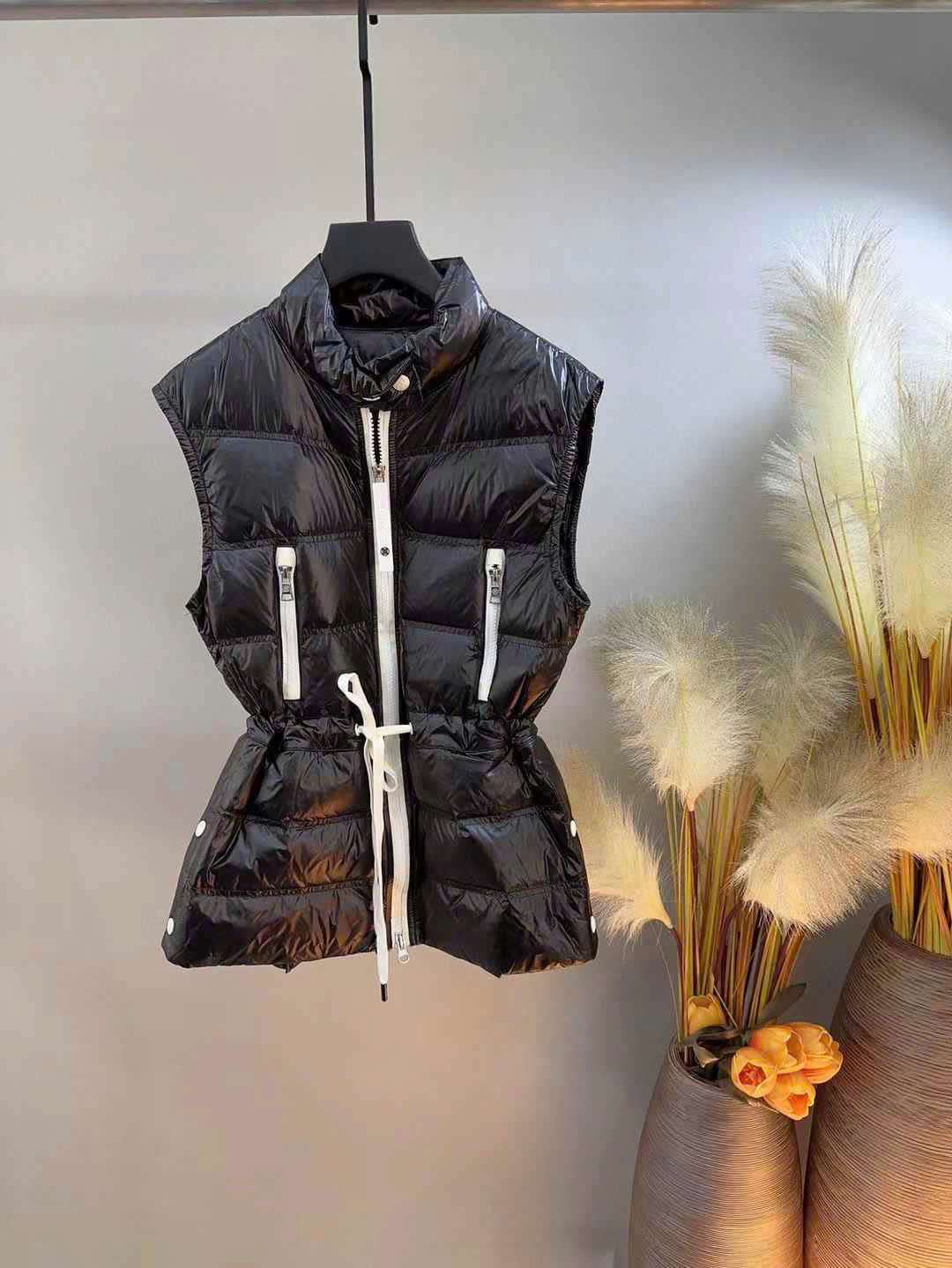 지포어 뒷면 로고 여성 골프 조끼