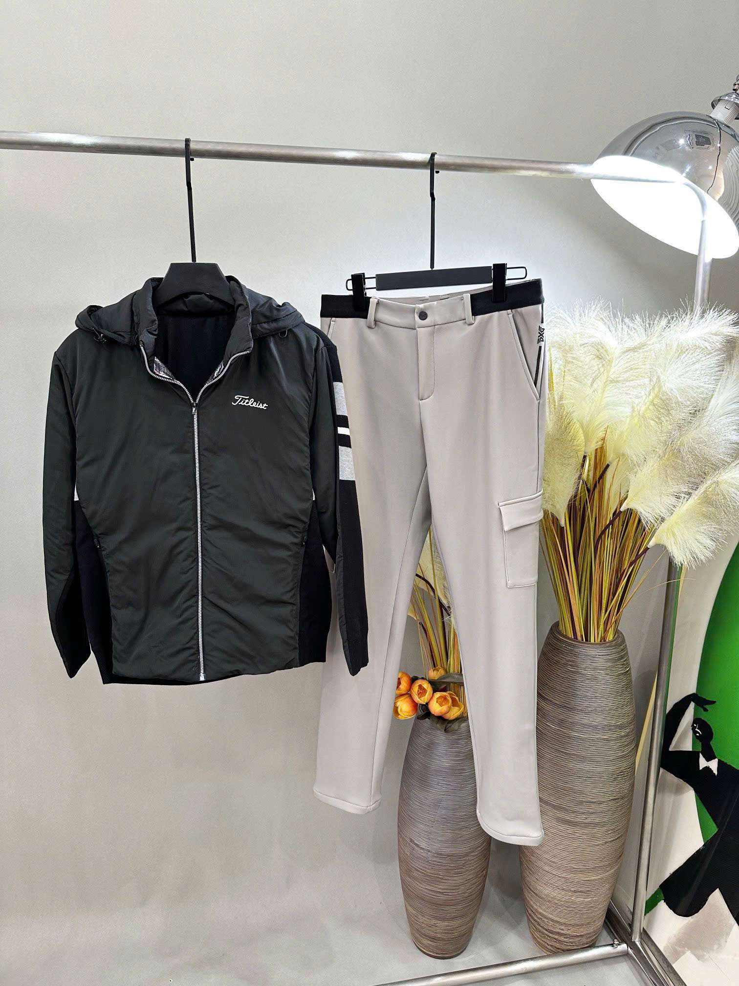 타이틀리스트 가슴 로고 남성 골프 상의 (2컬러)