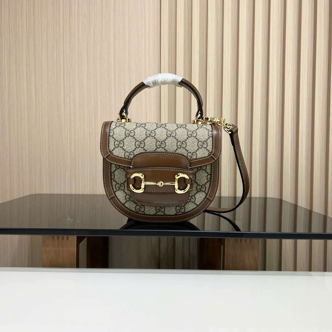 구찌 Horsebit 1955 Mini 여성 크로스백