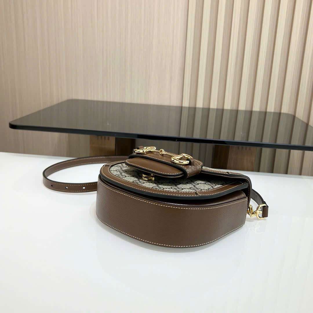 구찌 Horsebit 1955 Mini 여성 크로스백