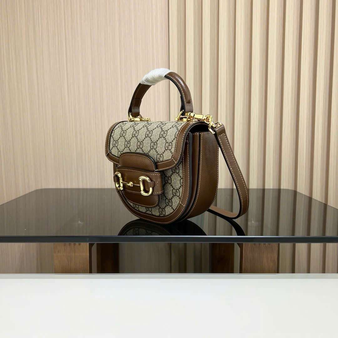 구찌 Horsebit 1955 Mini 여성 크로스백