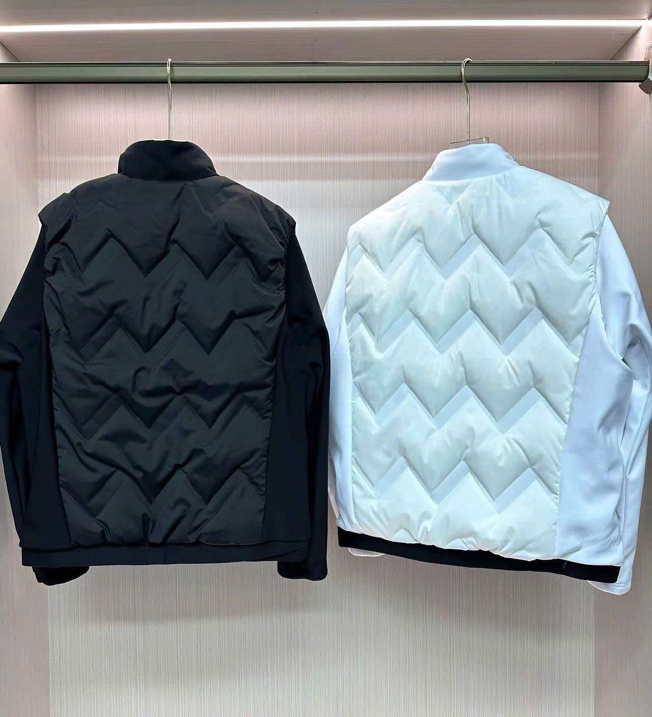 DESCENTE 투피스 다운 코트 남성 골프 상의