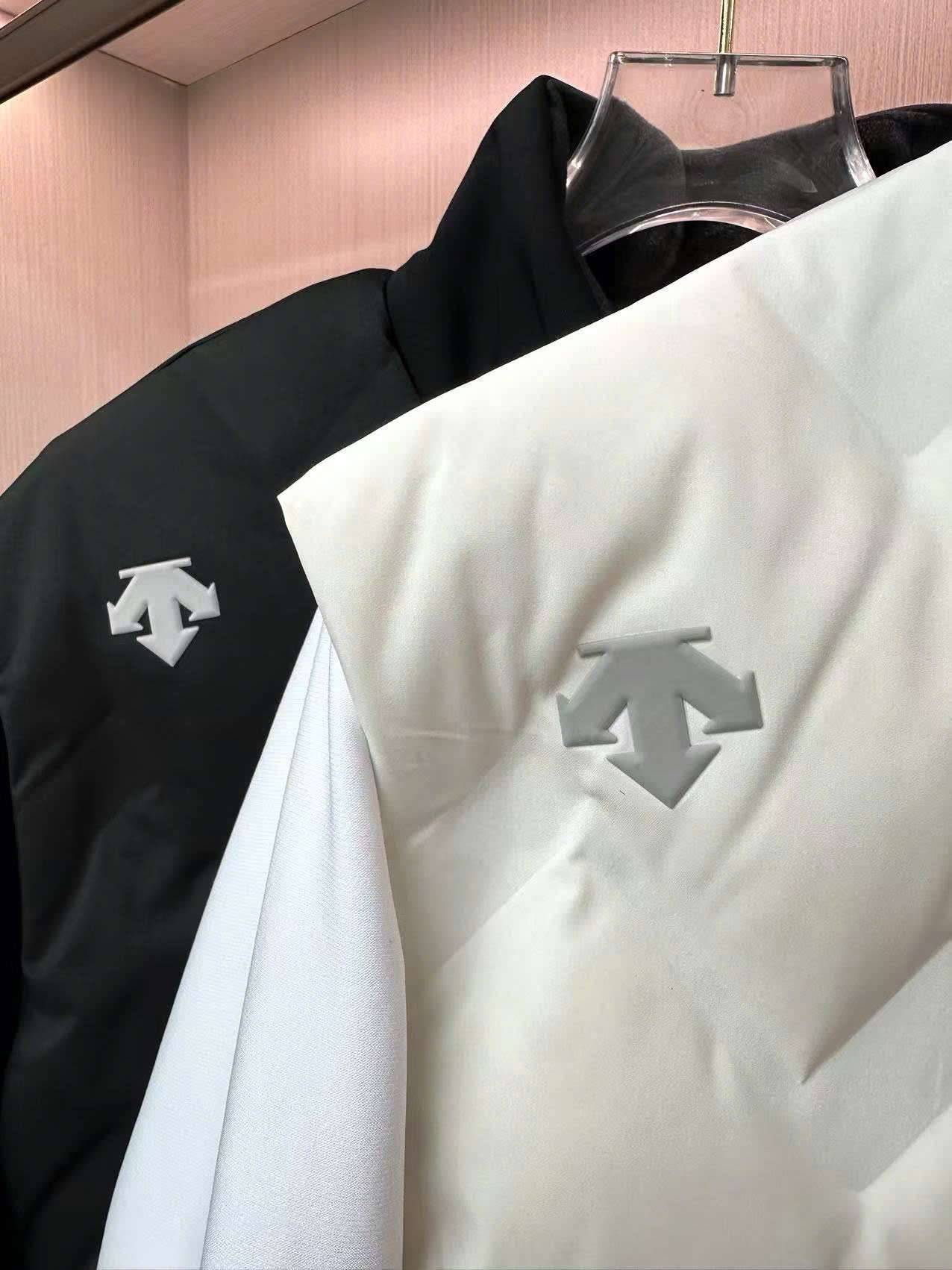 DESCENTE 투피스 다운 코트 남성 골프 상의