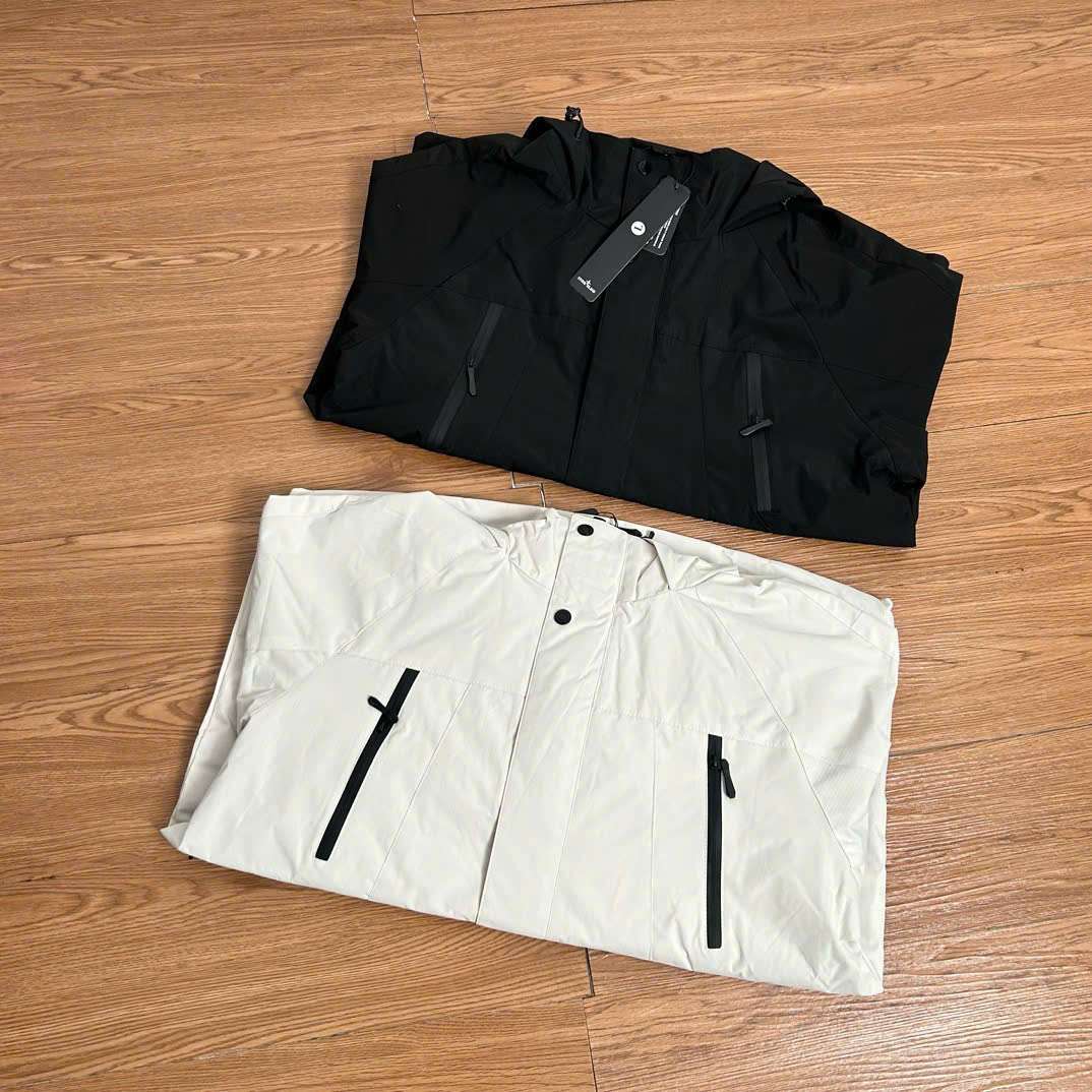 스톤아일랜드 자수 로고 남성 바람막이