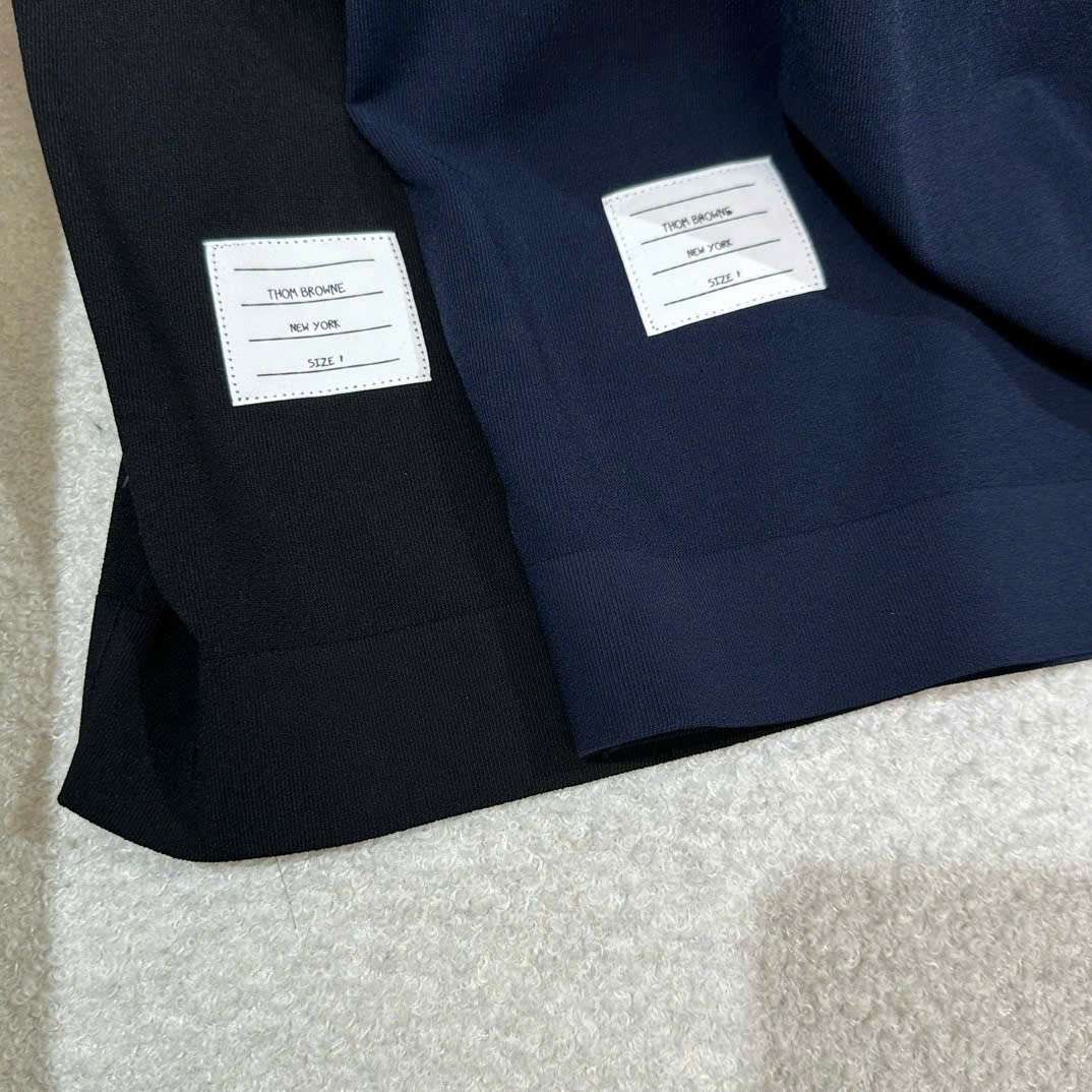 THOM BROWNE 2025SS Piquet 남성 반팔티