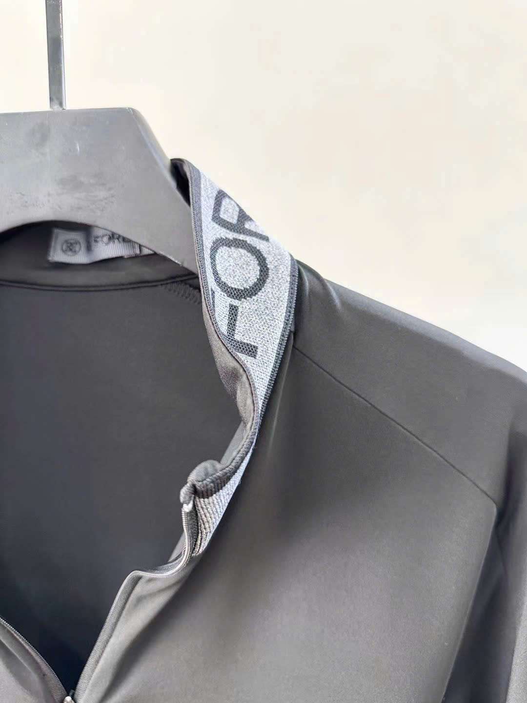 지포어 자수 로고 남성 골프 긴팔티