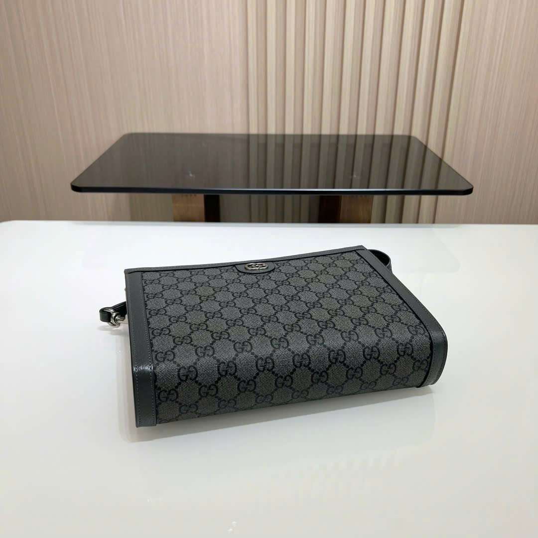 구찌 오피디아 GG 남성 클러치