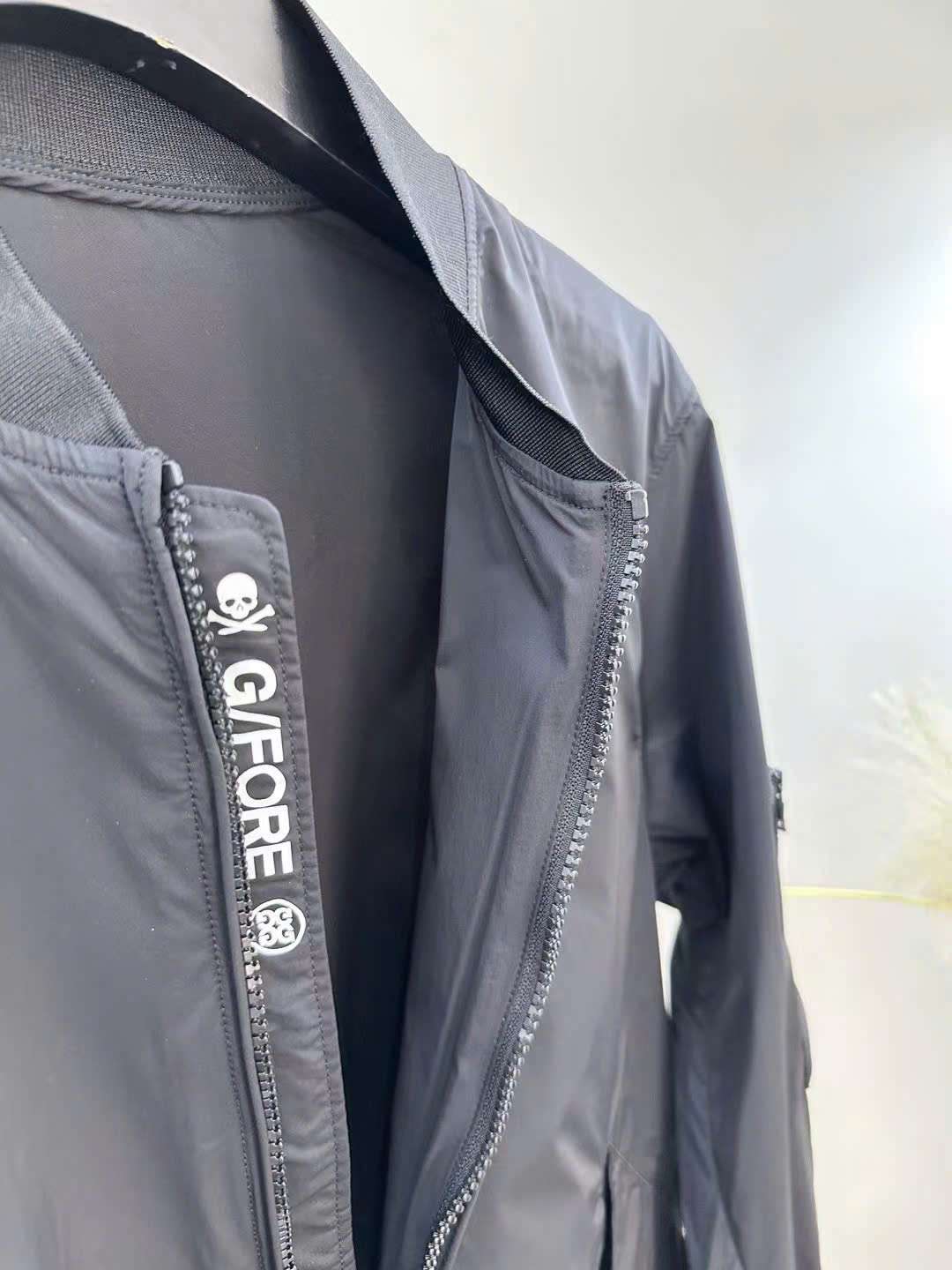 지포어 소매 로고 남성 골프 자켓 (2컬러)