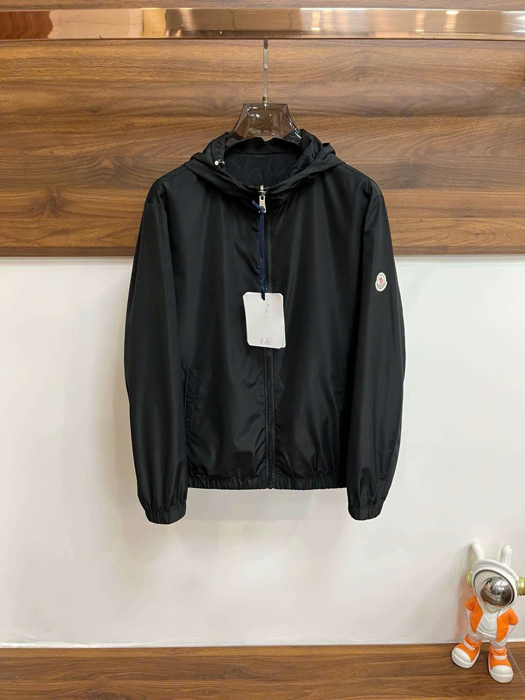 몽클레르 소매 로고 양면 남성 자켓