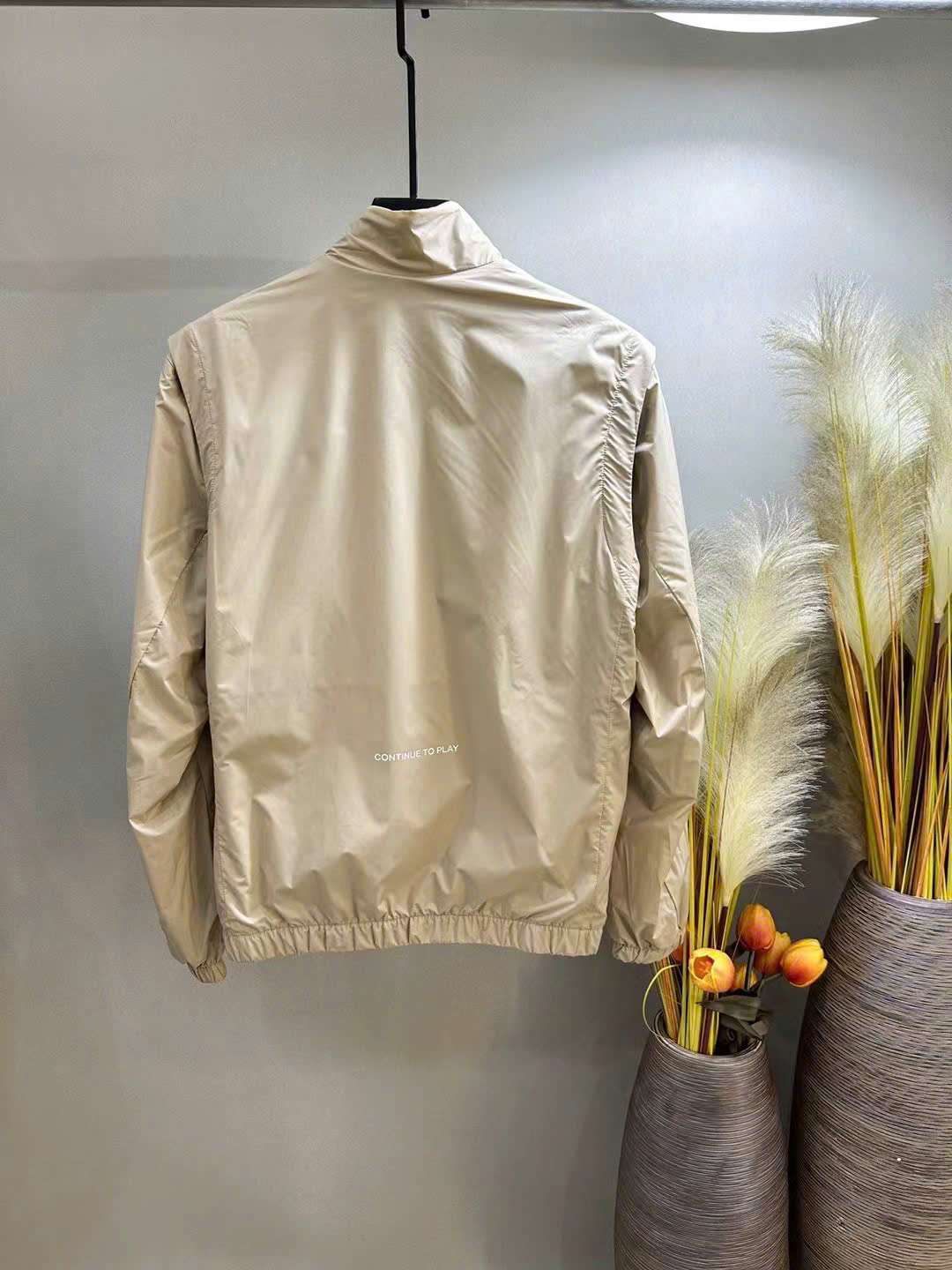 지포어 가슴 & 소매 로고 남성 골프 자켓 (2컬러)