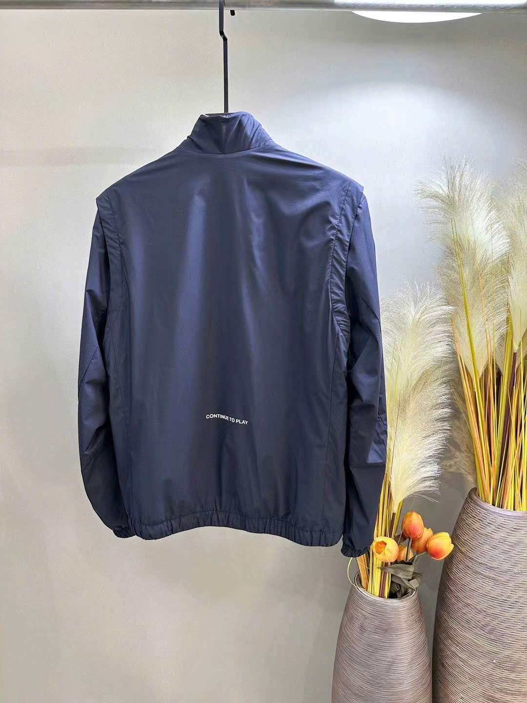 지포어 가슴 & 소매 로고 남성 골프 자켓 (2컬러)