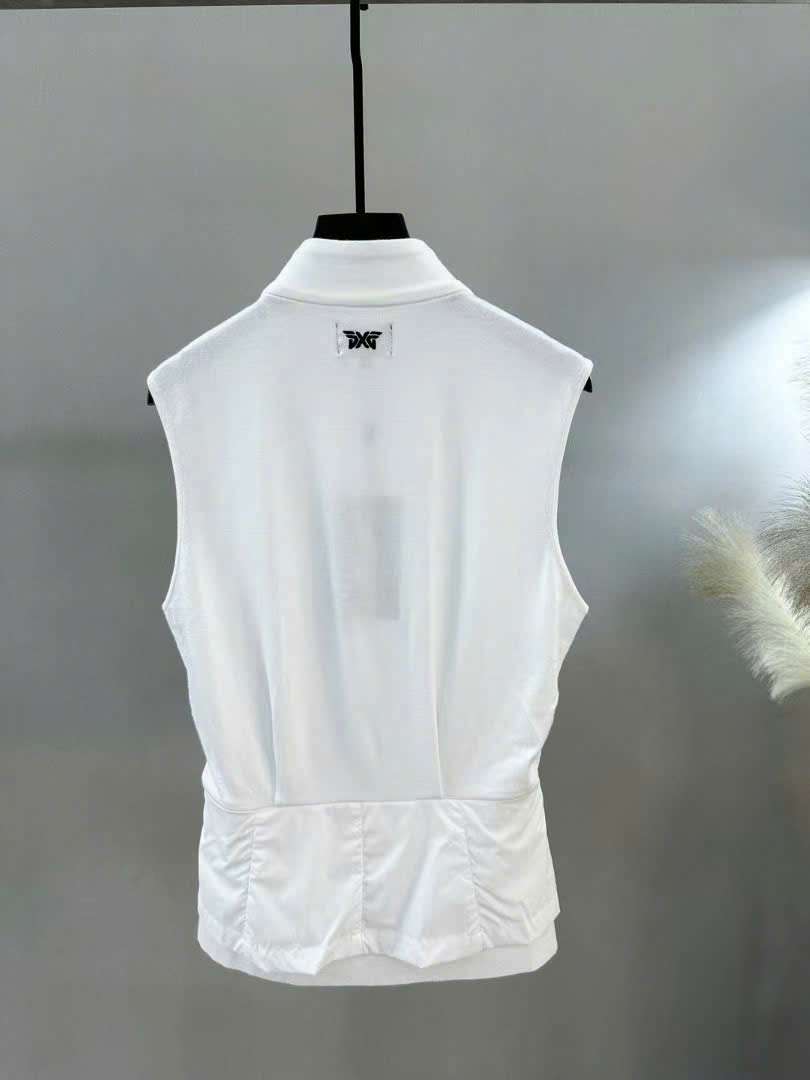 PXG 자수 로고 여성 골프 조끼