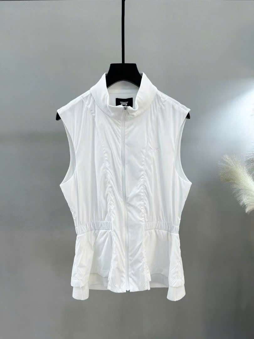 PXG 자수 로고 여성 골프 조끼