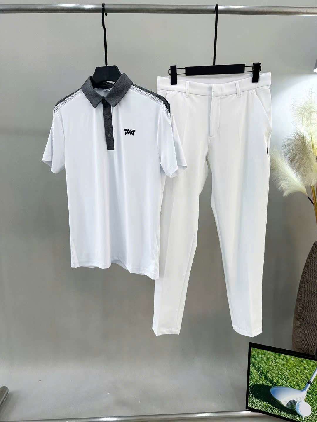 PXG 가슴 로고 남성 골프 반팔티 (2컬러)