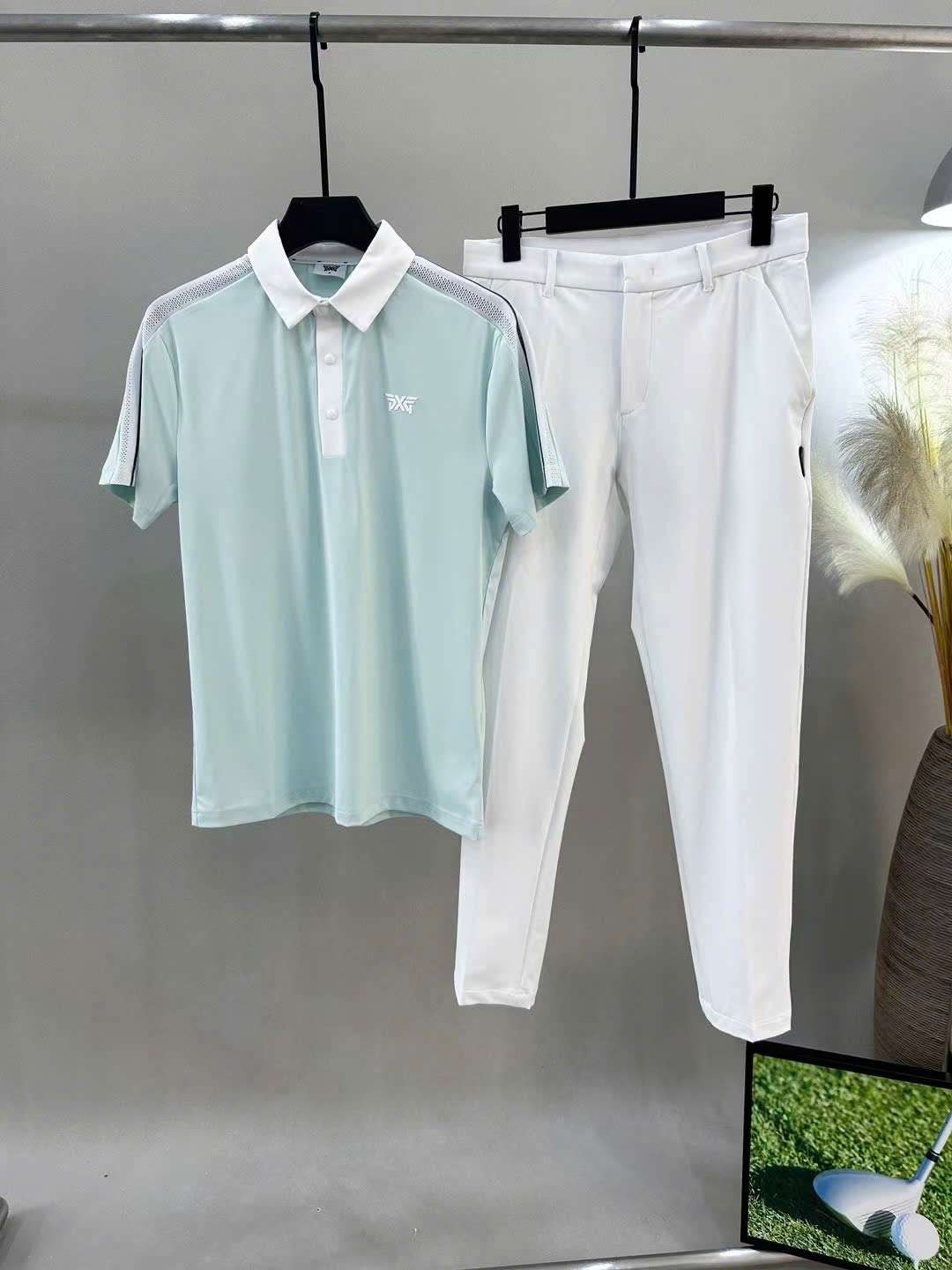 PXG 가슴 로고 남성 골프 반팔티 (2컬러)