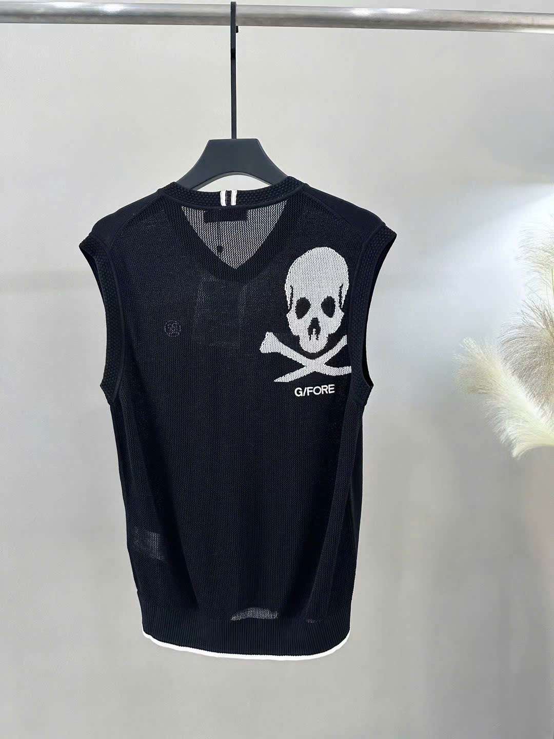 지포어 앞뒤 로고 남성 골프 조끼 (2컬러)