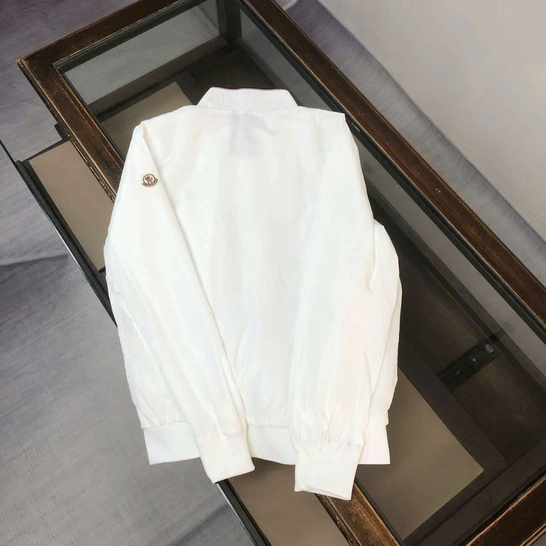 몽클레르 소매 베이직 로고 남성 자켓