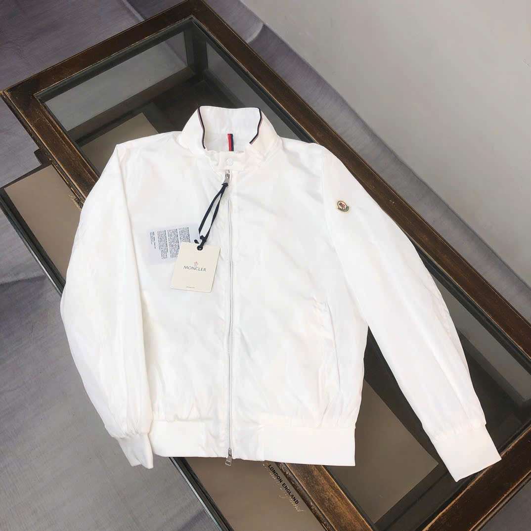 몽클레르 소매 베이직 로고 남성 자켓