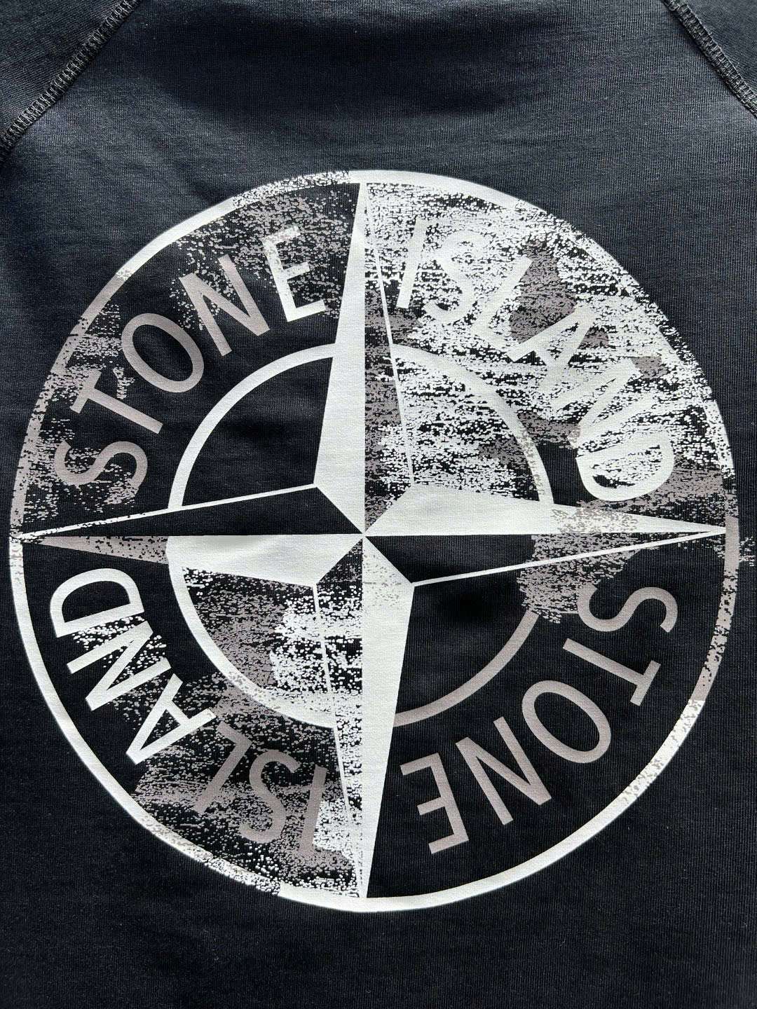 스톤아일랜드 앞뒤 로고 남여공용 반팔티
