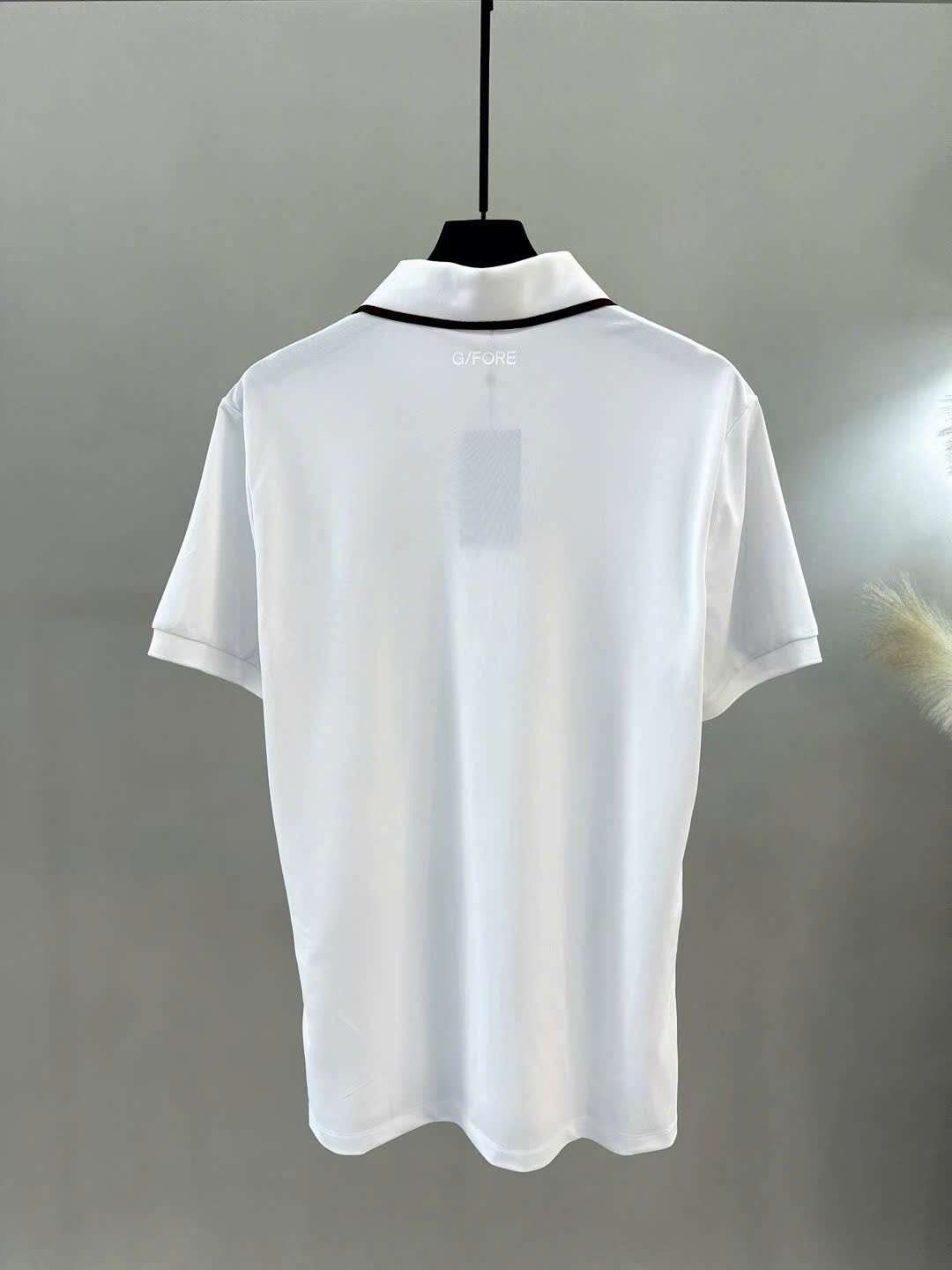 지포어 가슴 자수 로고 남성 골프 반팔티