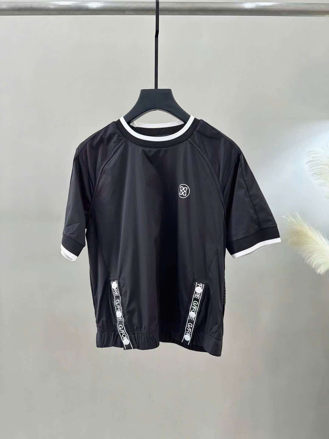 지포어 앞되 로고 여성 골프 상의 (2컬러)