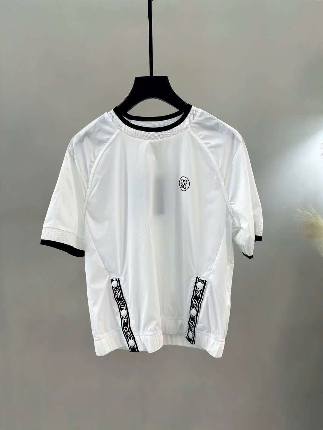 지포어 앞되 로고 여성 골프 상의 (2컬러)