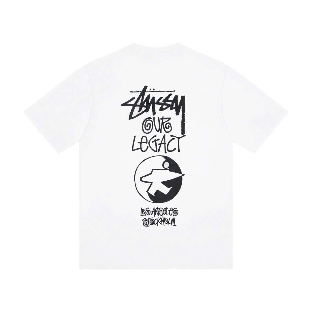 스투시 x OUR LEGACY 콜라보 남여공용 반팔티