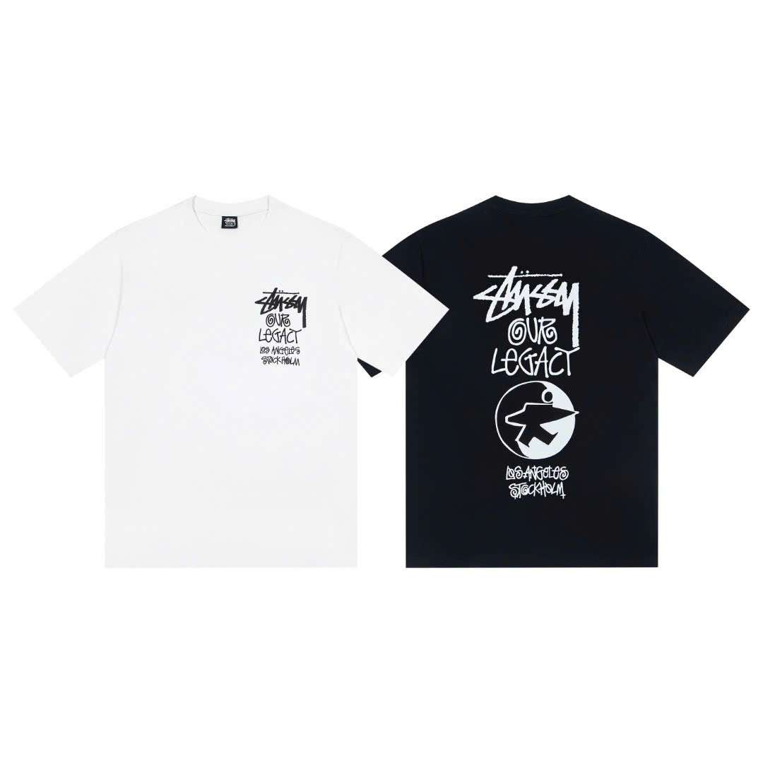 스투시 x OUR LEGACY 콜라보 남여공용 반팔티
