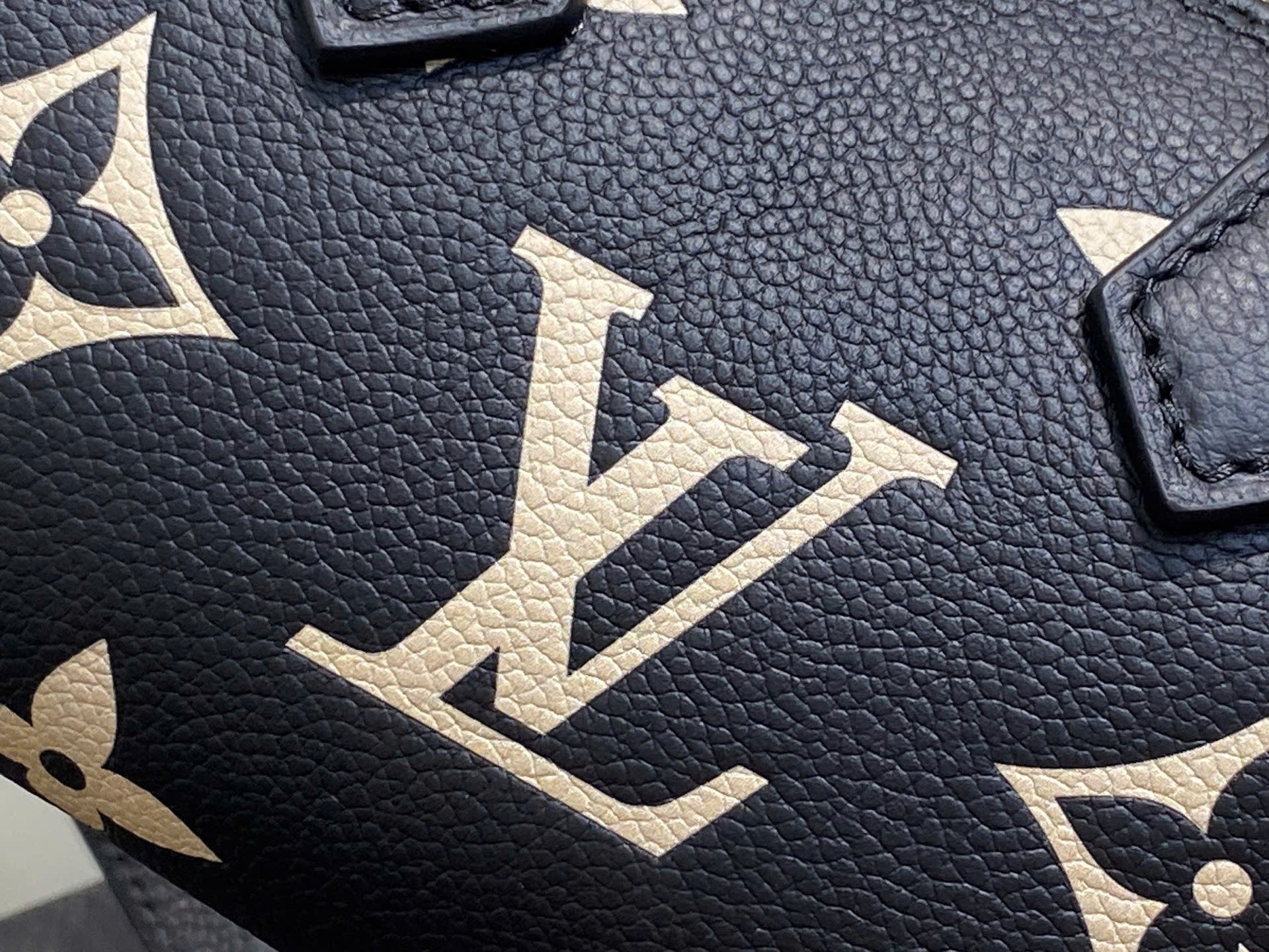 루이비통 Nano Speedy Monogram Empreinte Black 여성 가방