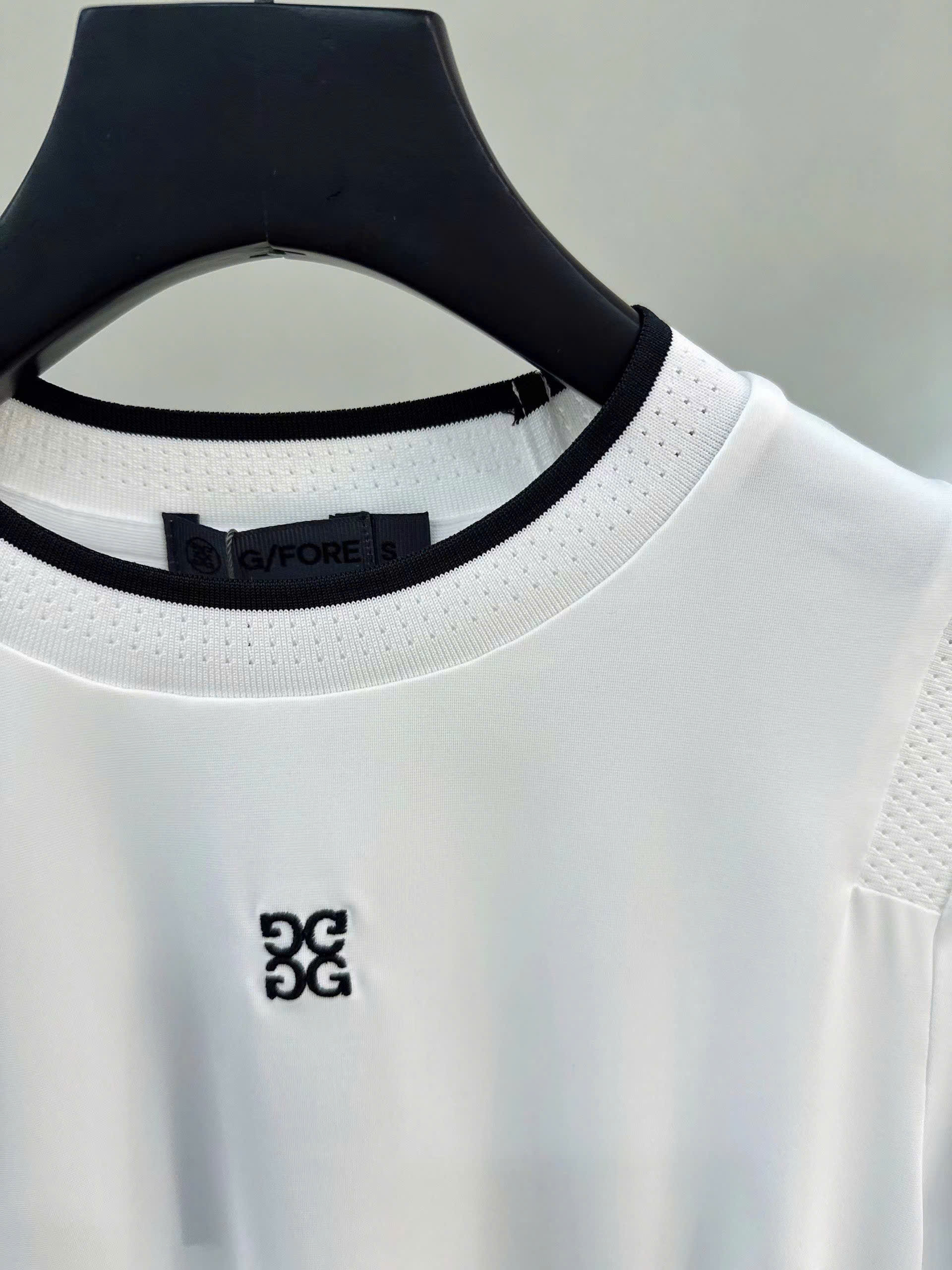 지포어 자수 로고 여성 골프 상의 (2컬러)