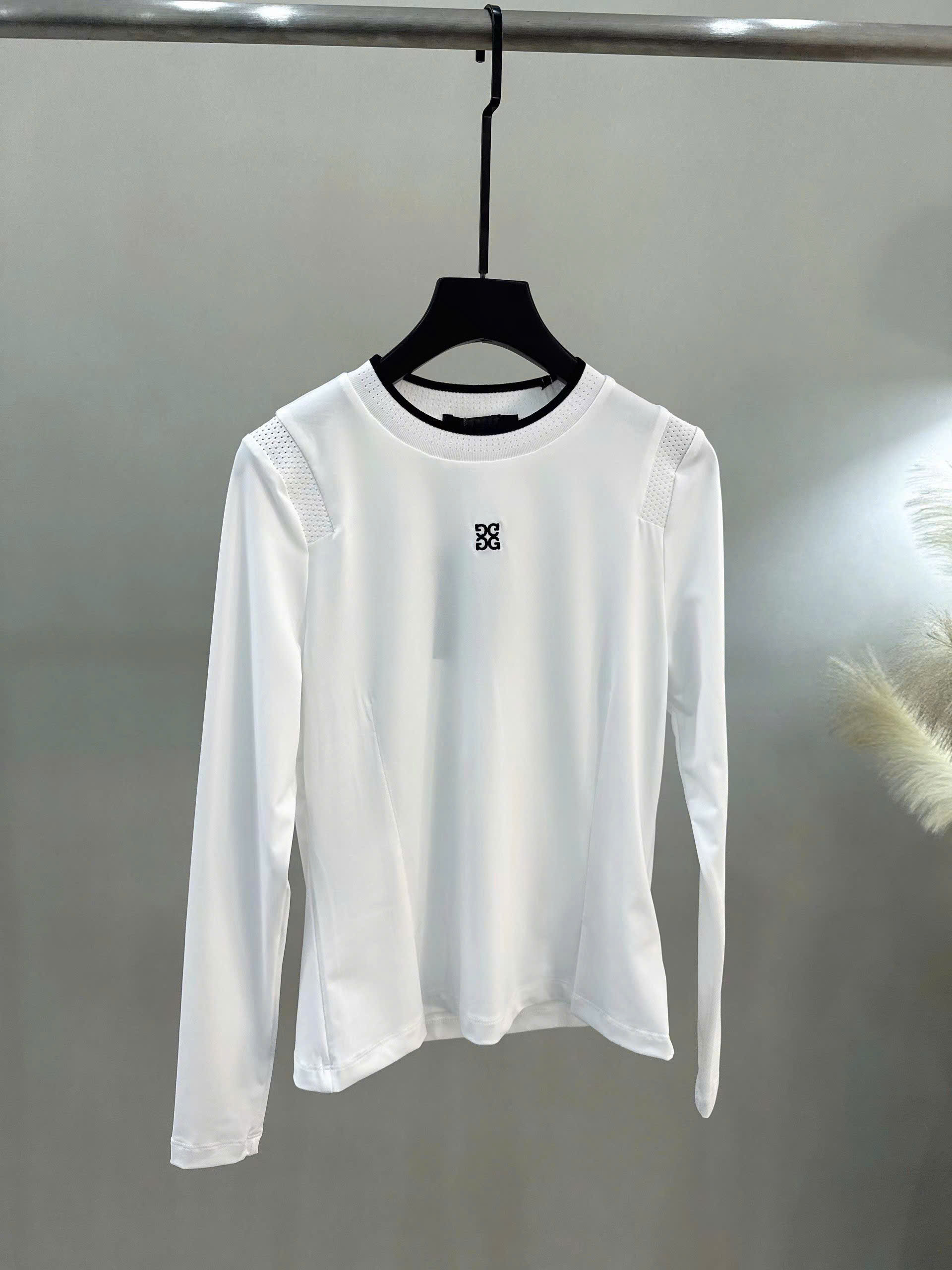 지포어 자수 로고 여성 골프 상의 (2컬러)