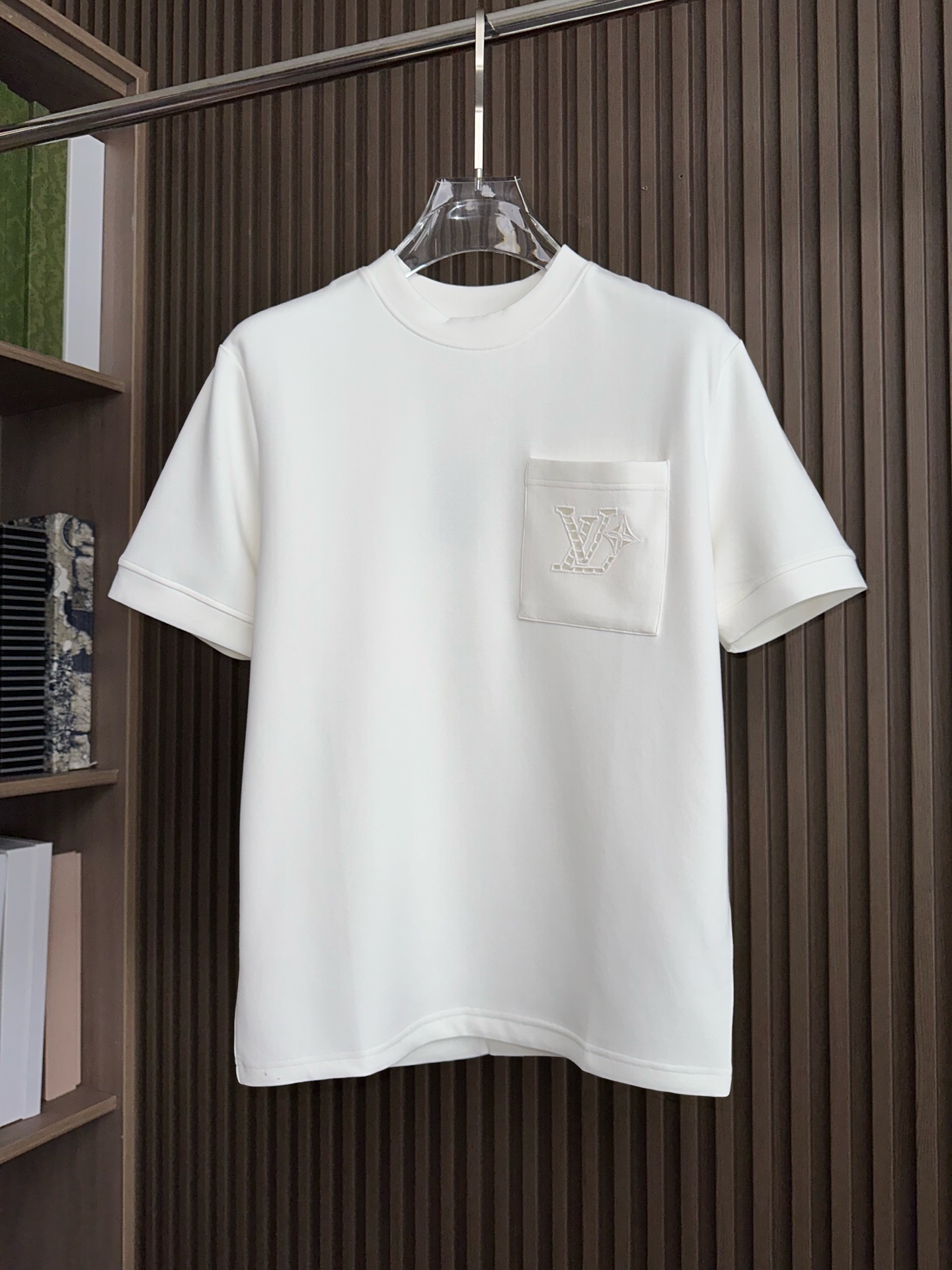 구찌 자수 로고 남성 반팔티 (2컬러)