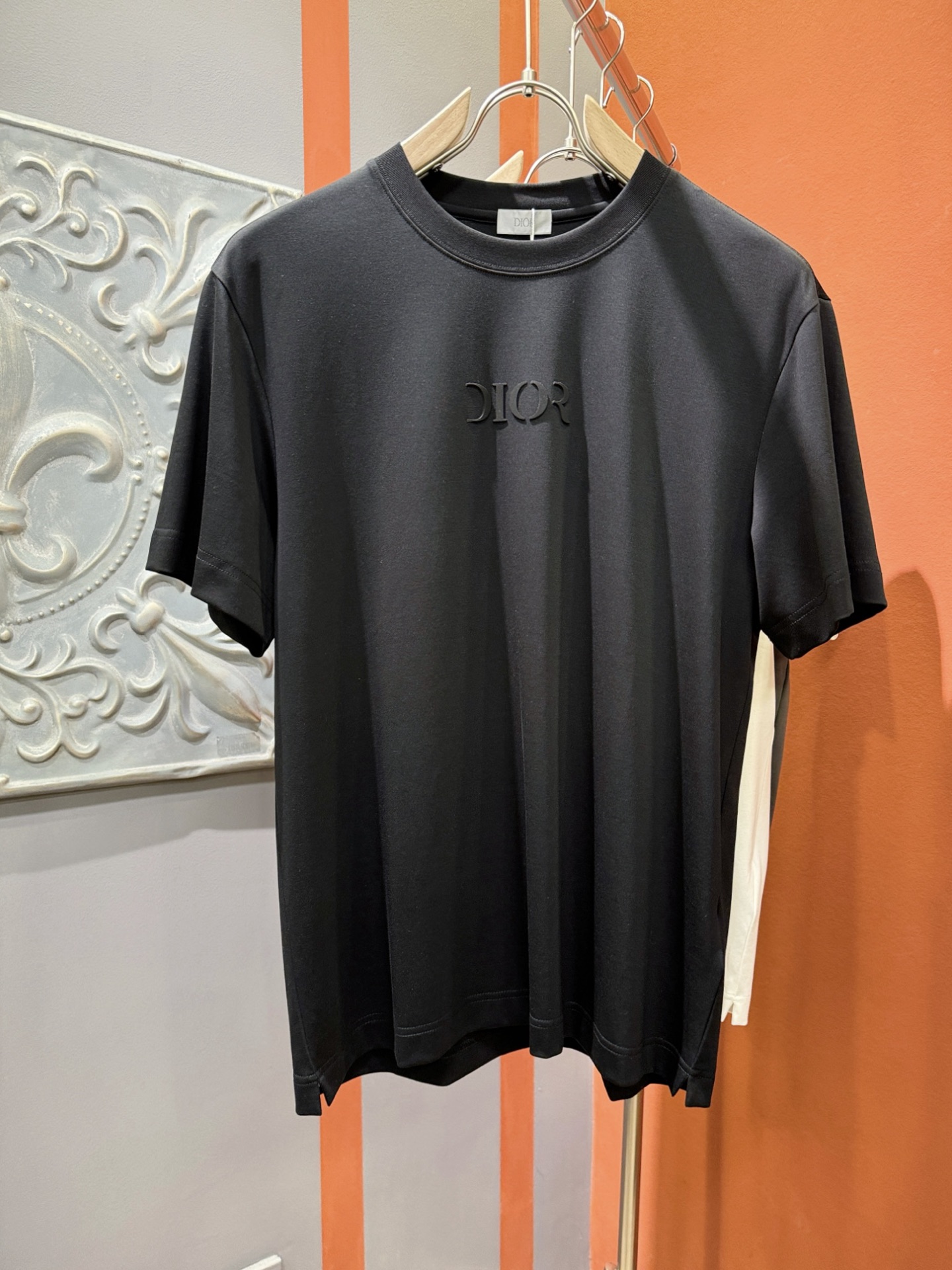 디올 DIOR 로고 남여공용 반팔티 (4컬러)