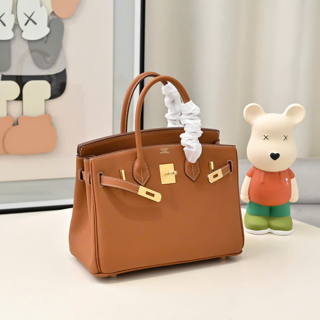 에르메스 Birkin Togo Toffee 여성 가방