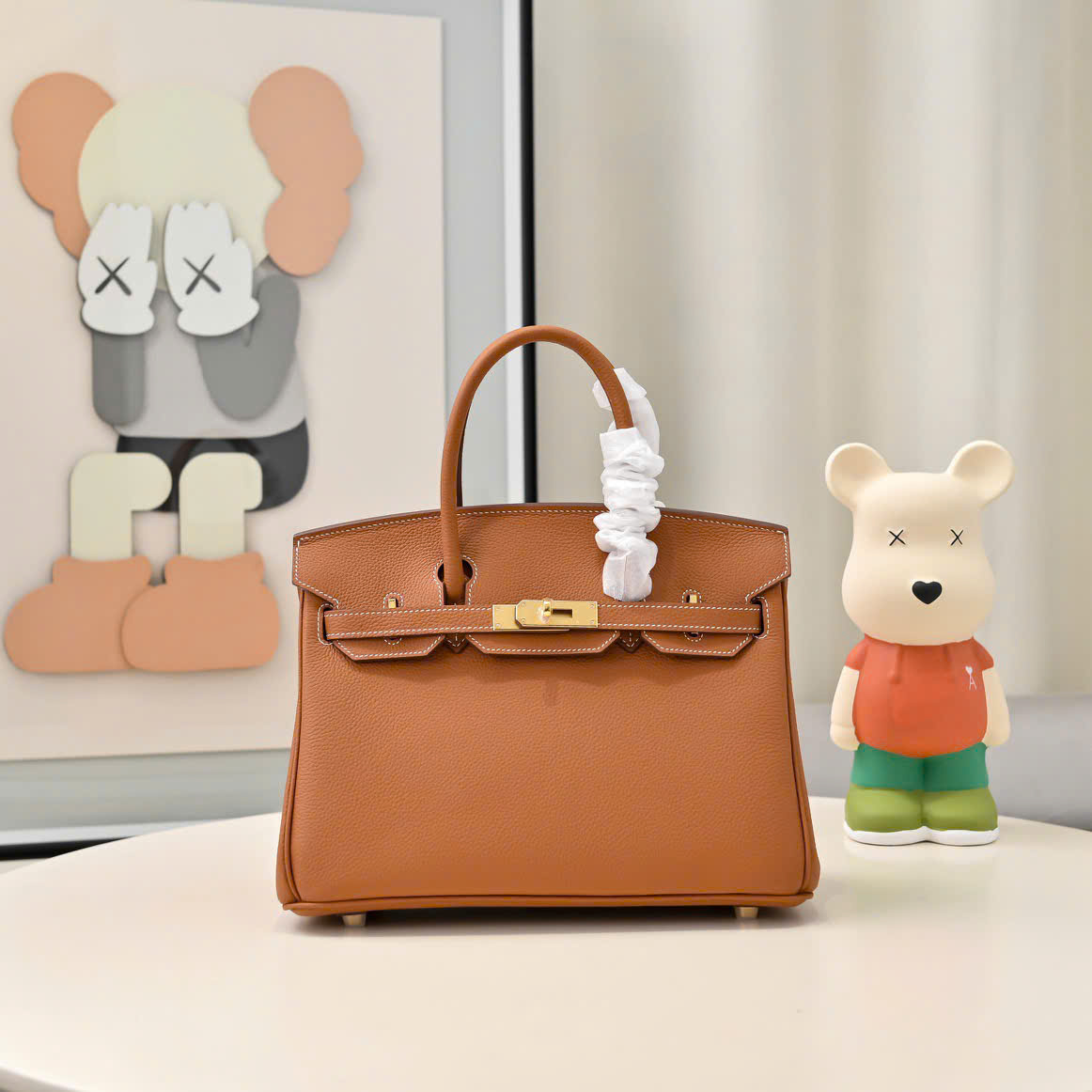 에르메스 Birkin Togo Toffee 여성 가방
